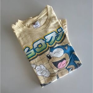 Sonic the Hedgehog Y2K Japan Short Sleeve T Shirt SEGA bay island (Mens Large)